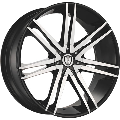 Borghini B20-M Black Machined Wheel