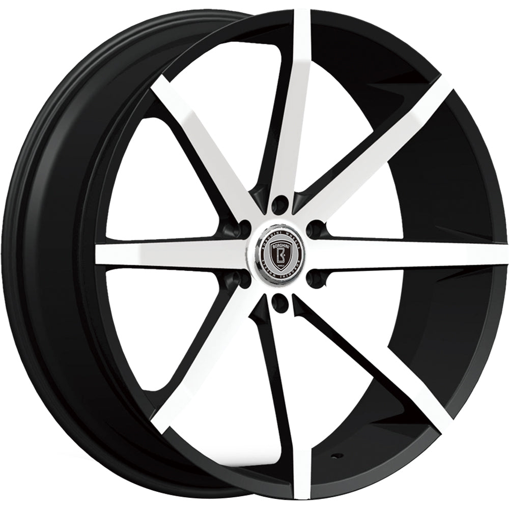 Borghini B29-M Black Machined Wheel