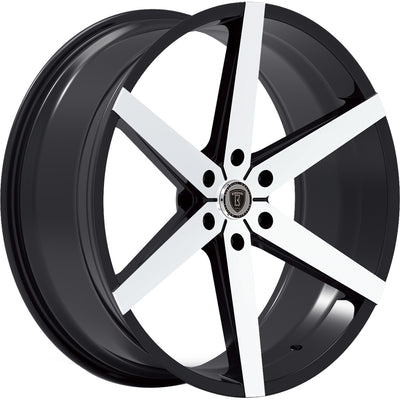 Borghini B35B-M Black Machined Wheel