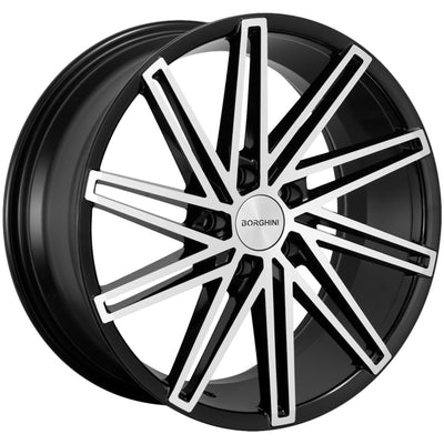 Borghini B65 Black Machined Wheel
