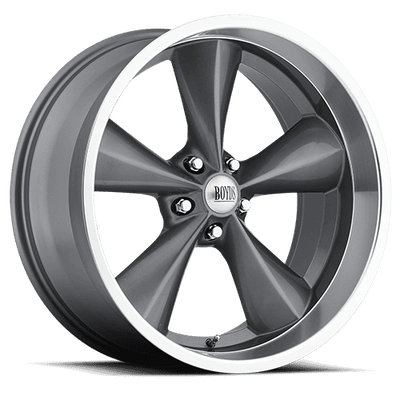 Boyd Coddington Junkyard Dog Gunmetal Wheel