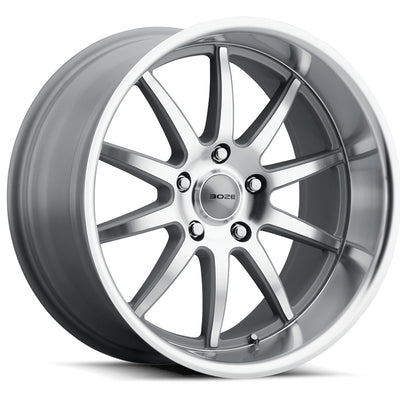 Boze B2 Flo-Lite Gray Machined Wheel