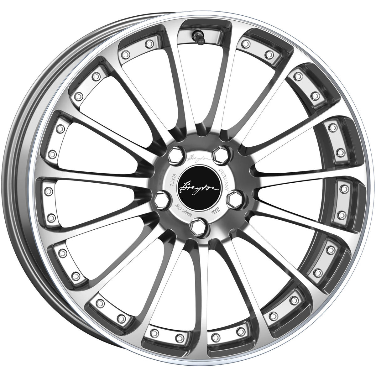 Breyton Magic CW Hyperblack Polished Wheel
