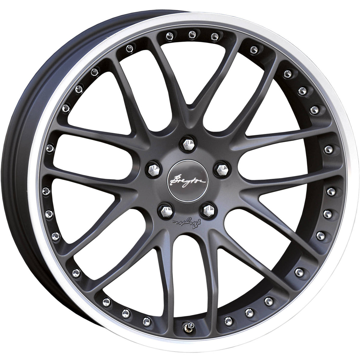 Breyton Race GTP Gunmetal Polished Wheel