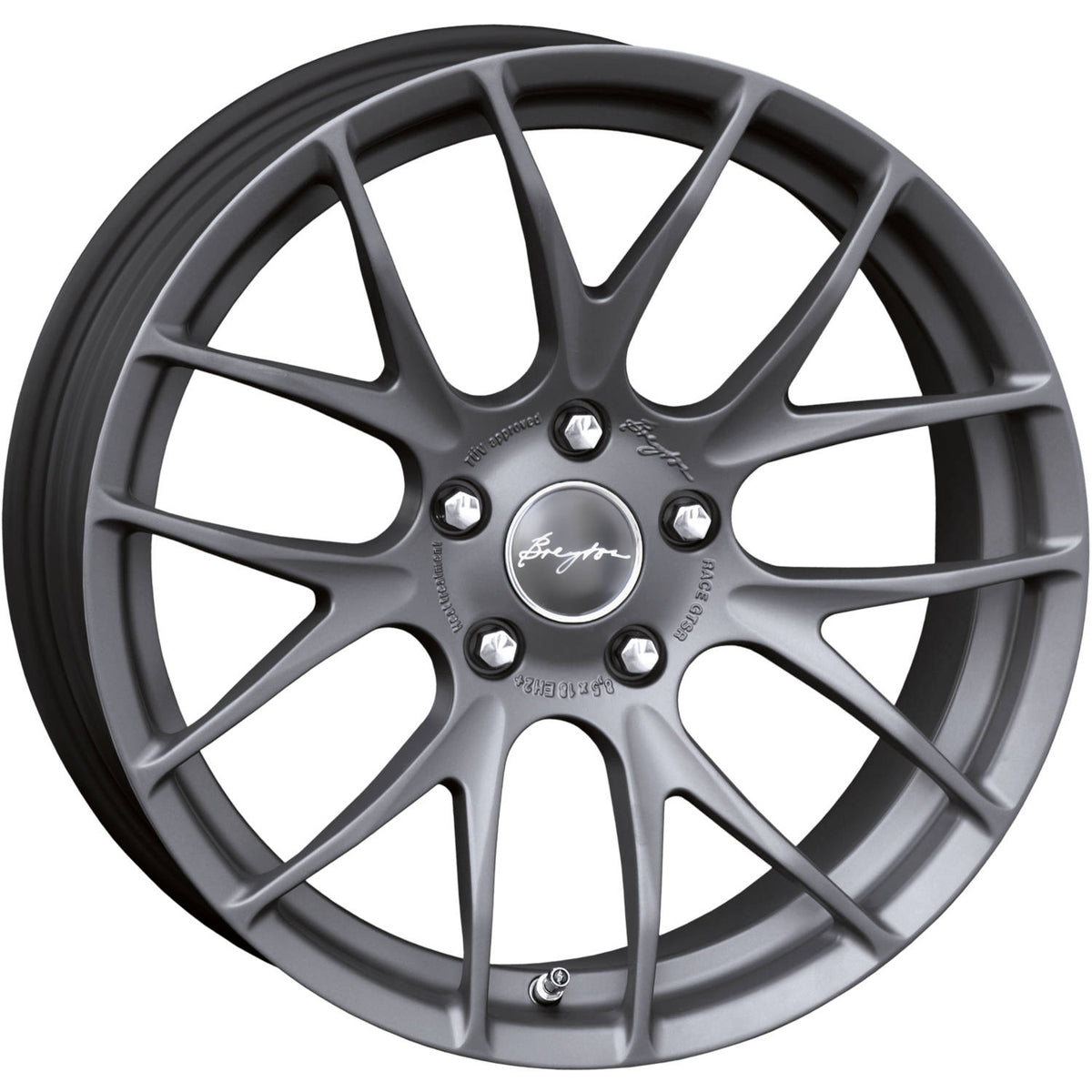 Breyton Race GTS-R Matte Gunmetal Wheel
