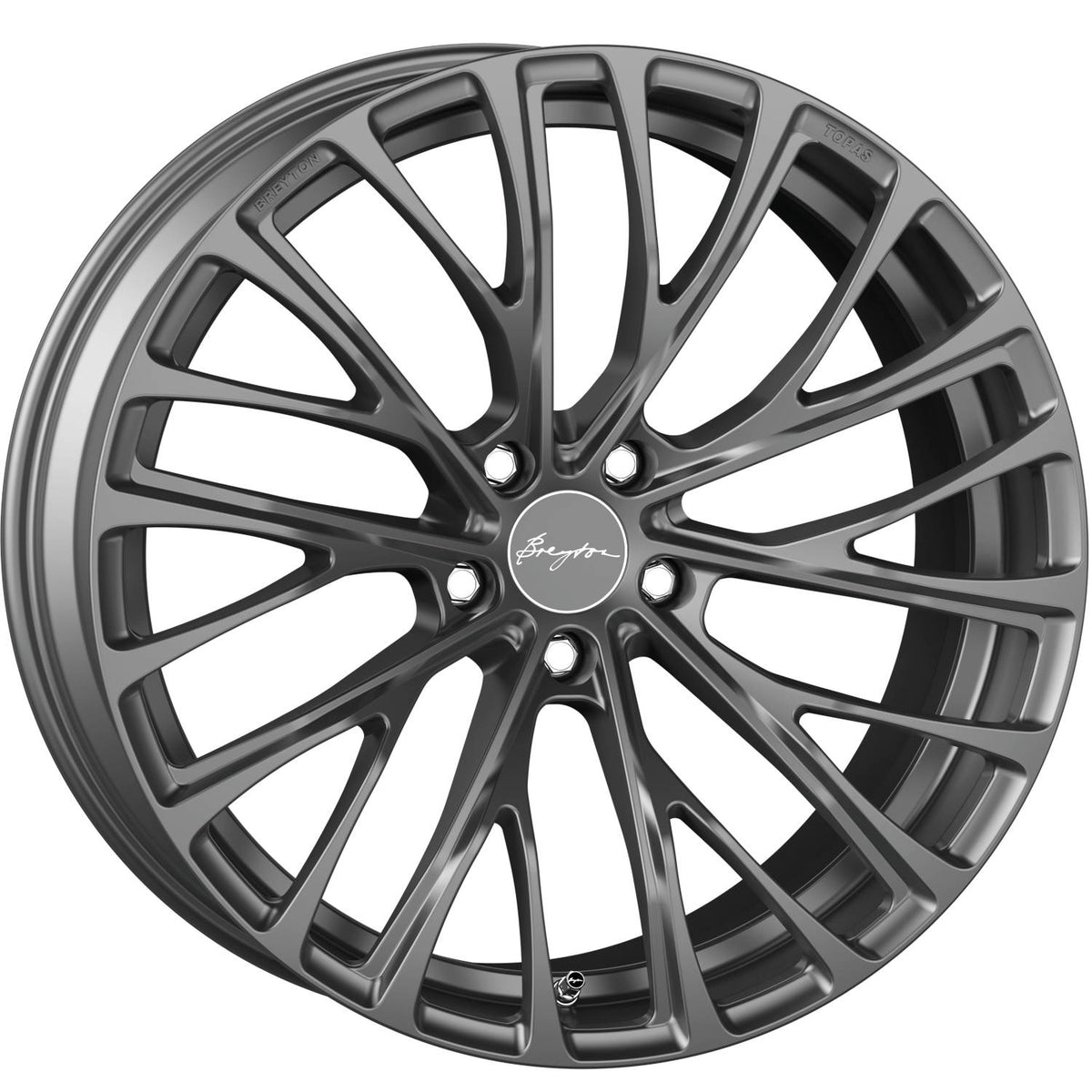 Breyton Topas Matte Gunmetal Wheel