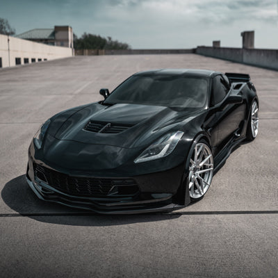 Brixton Forged PF8 on Corvette