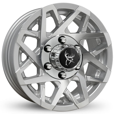 Buck Commander Canyon Trailer Silver Machined Wheel