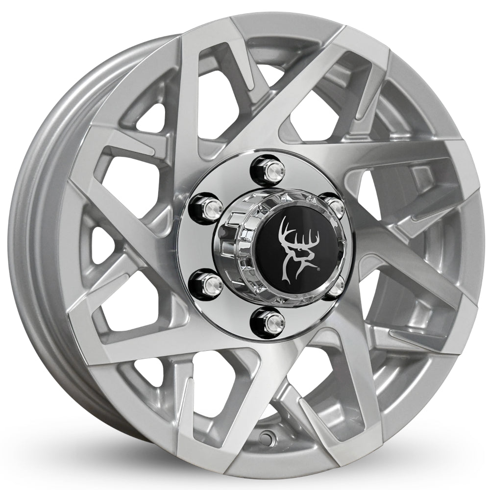 Buck Commander Canyon Trailer Silver Machined Wheel