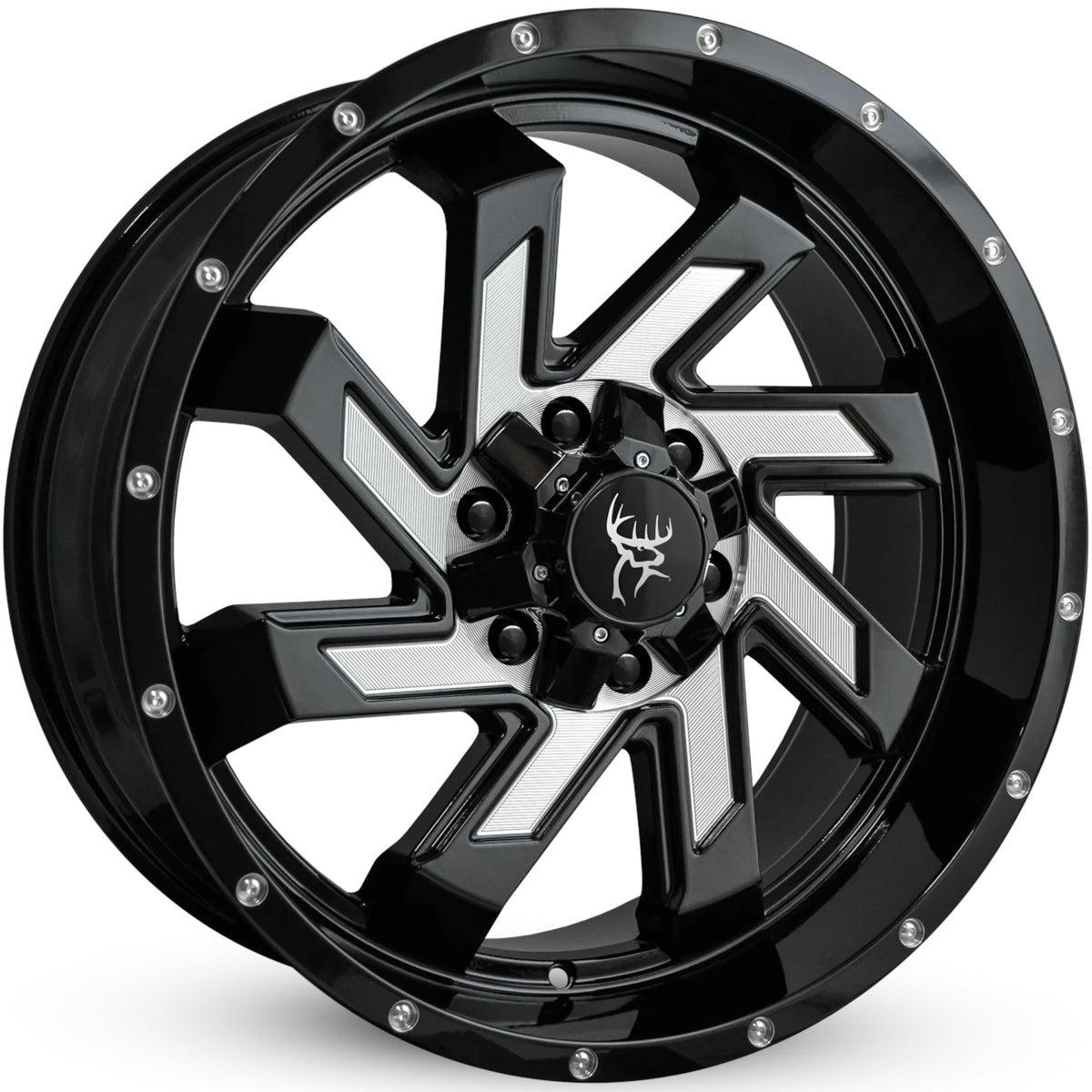Buck Commander Saw Black Milled Wheel