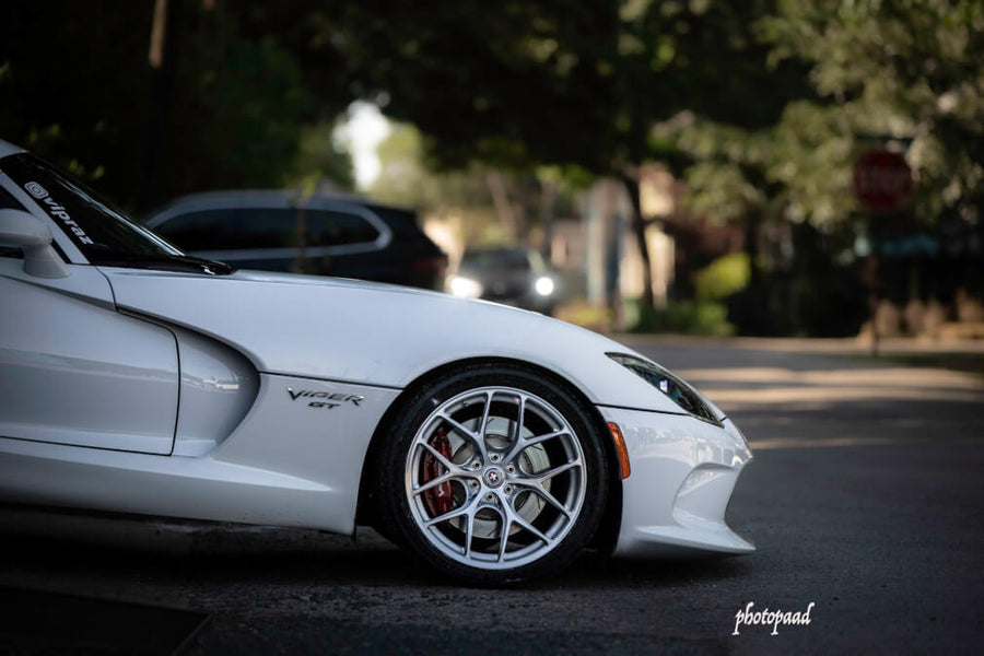 HRE R161 Lightweight forged wheel on Dodge Viper
