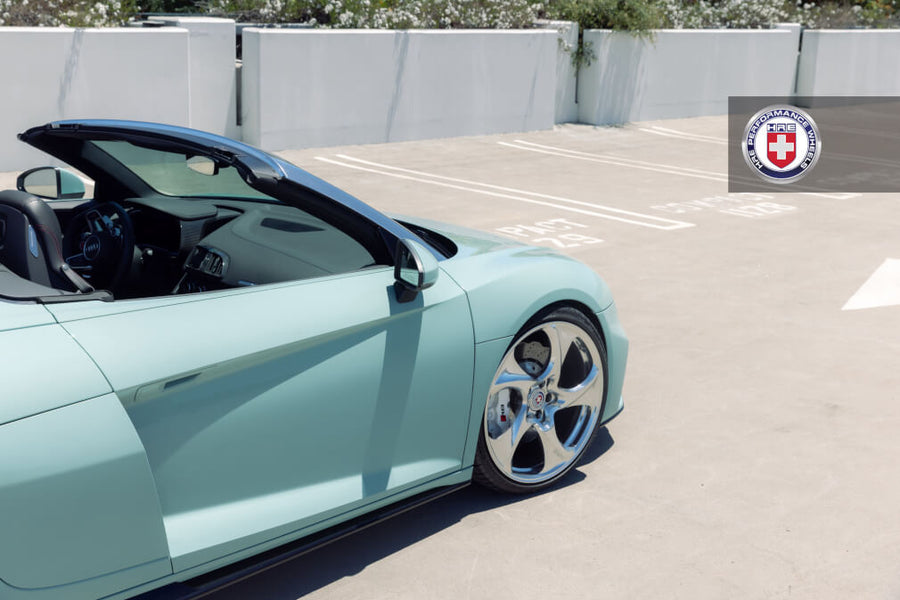 HRE 522M forged wheel on Audi R8 V10 Spyder