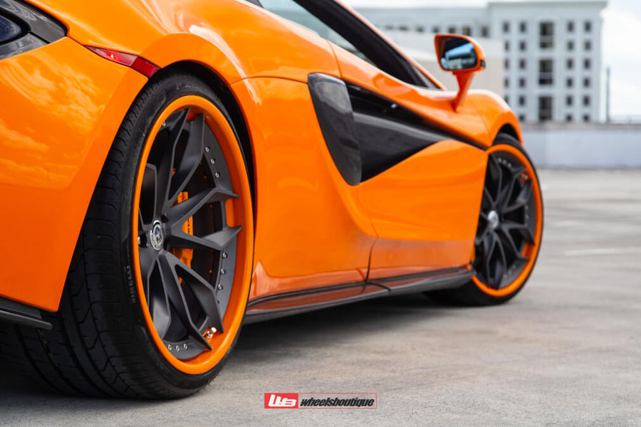 HRE S201 forged wheel on Mclaren 570S Spider