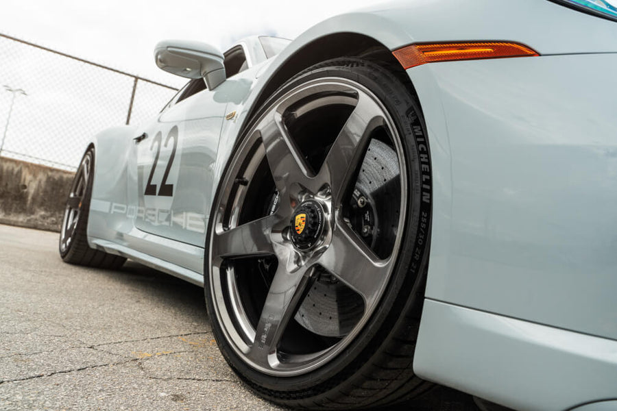 HRE 527M forged wheel on Porsche 992 Sport Classic