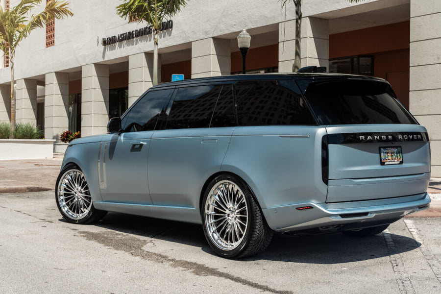 HRE S209H forged wheel on Range Rover
