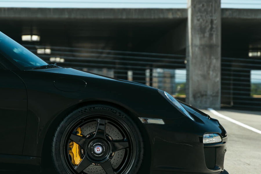 HRE 305 GTS forged wheel on Porsche 9972 GT3