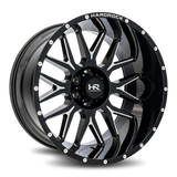 Hardrock Offroad Affliction Xposed  Black with Milled Sp wheel