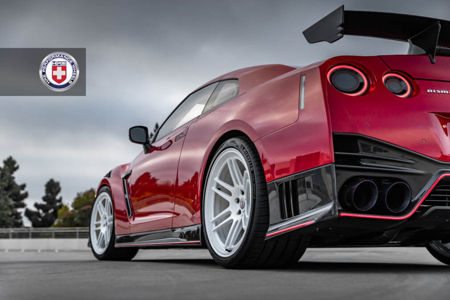 HRE 312 GTS forged wheel on Nissan GT R