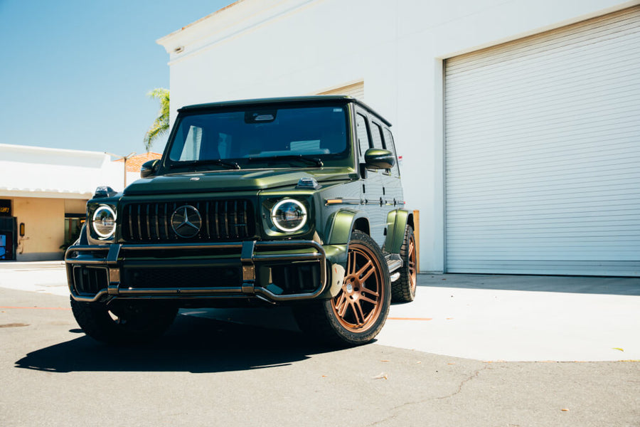 HRE 312 GTS forged wheel on Mercedes Benz G 63 AMG