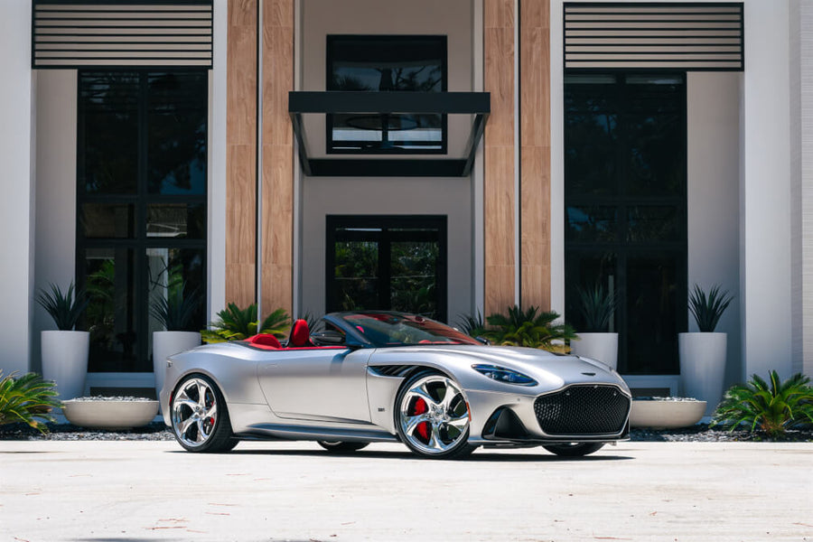 HRE 522M forged wheel on Aston Martin DBS 770 Ultimate Volante