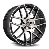 Curva C7 Black with Machined  wheel