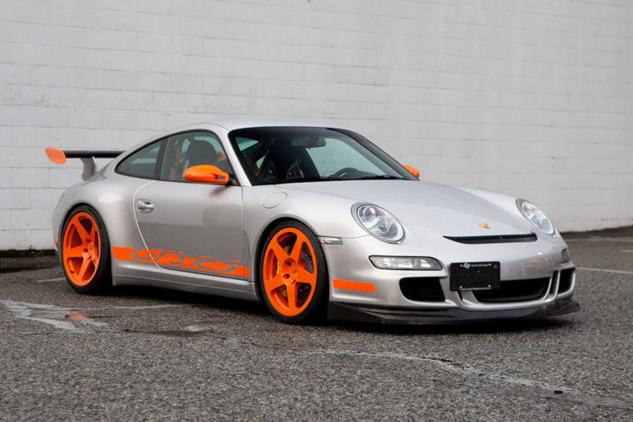 HRE 305M forged wheel on Porsche 9971 GT3 RS Clubsport