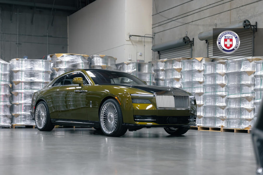 HRE L109M forged wheel on Rolls Royce Spectre