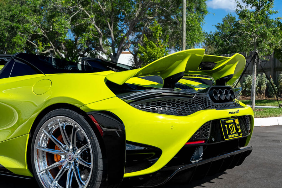 HRE S104SC forged wheel on Mclaren 765LT