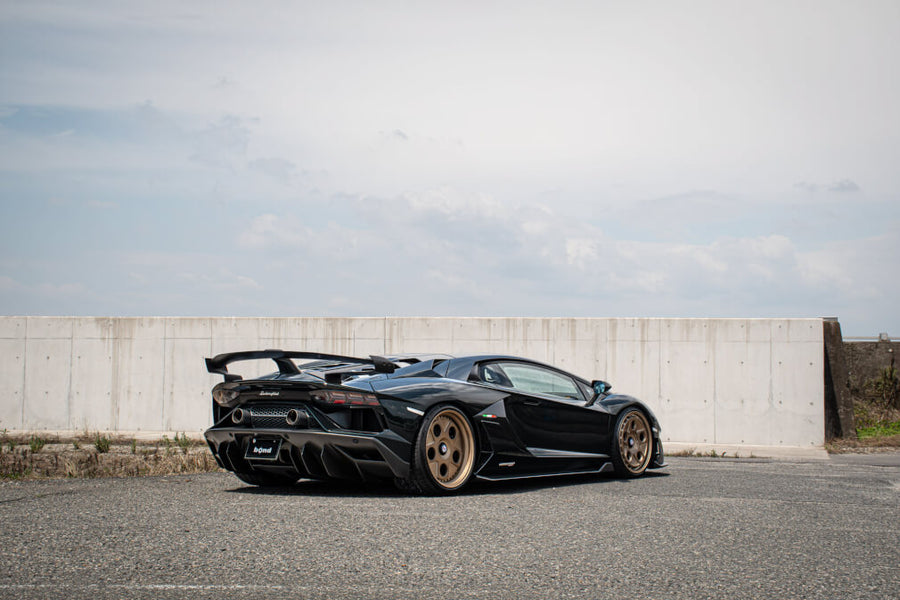 HRE 454 GTM forged wheel on Lamborghini Aventador SVJ