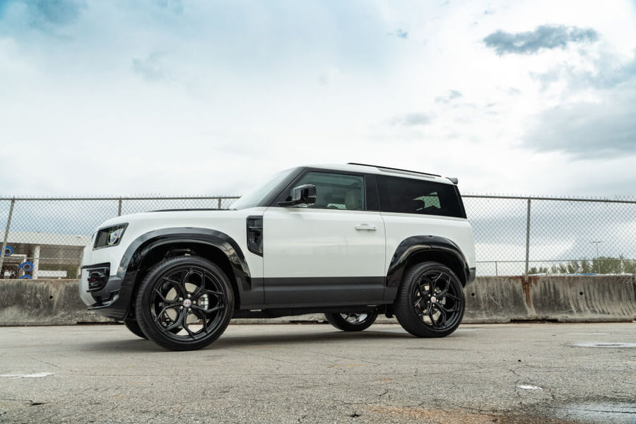 HRE P111SC forged wheel on Land Rover Defender 90
