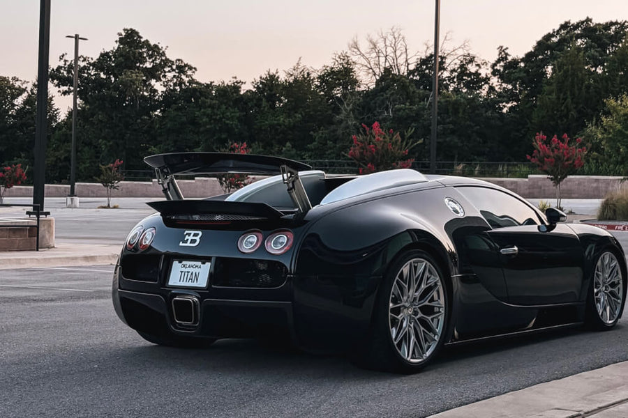 HRE P200 forged wheel on Bugatti Veyron