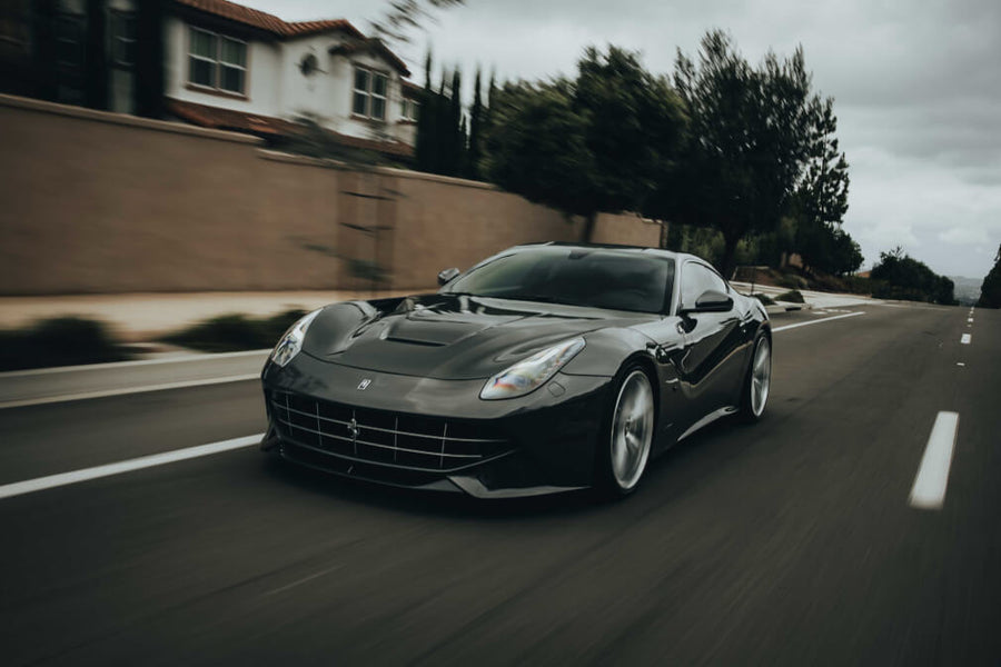 HRE P104 forged wheel on Ferrari F12