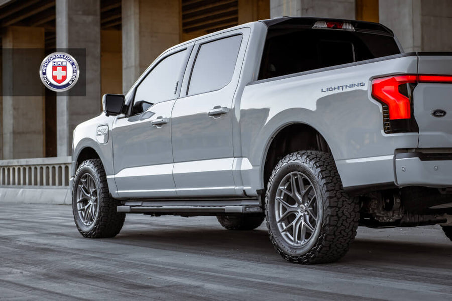 HRE P161 forged wheel on Ford F 150 Lightning