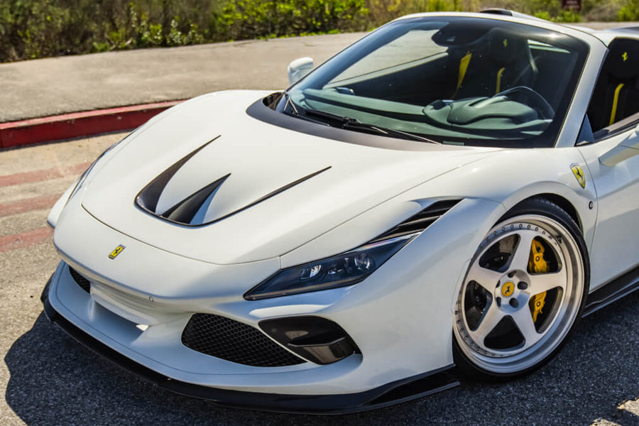HRE 305 forged wheel on Ferrari F8 Spider