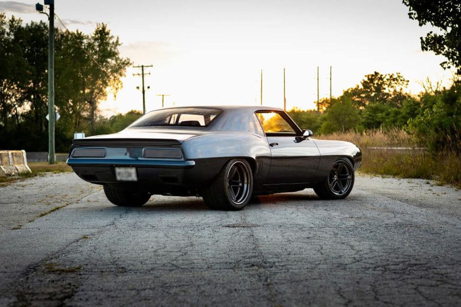 HRE G-Code forged wheel on Chevrolet Camaro 1969