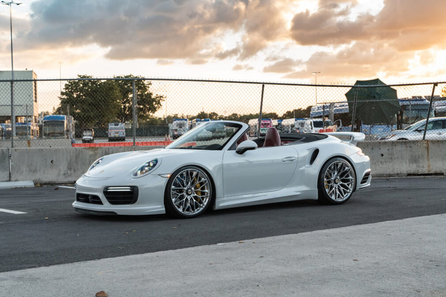 HRE P200 forged wheel on Porsche 9912 Turbo Cabriolet