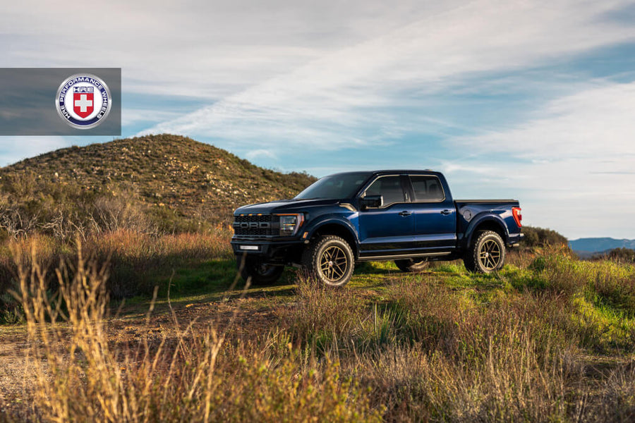 HRE P161SC forged wheel on Ford Raptor GEN 3 ON HRE P161SC IN Satin Bronze