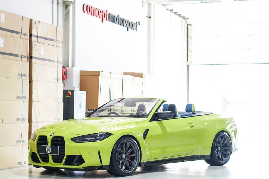 HRE P201 forged wheel on BMW M4