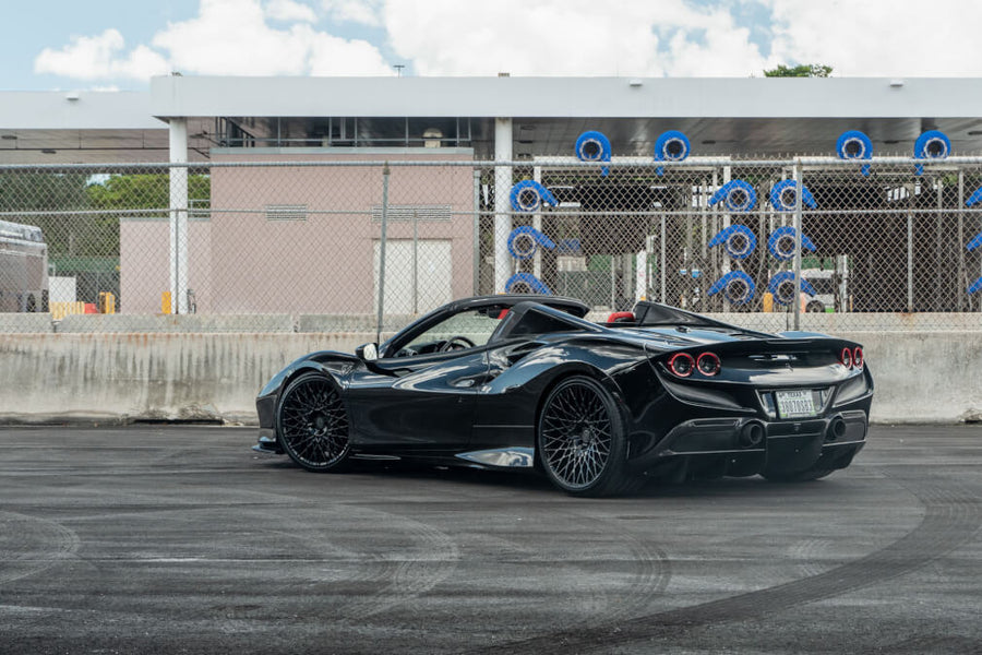 HRE 501M forged wheel on Ferrari F8 Spider