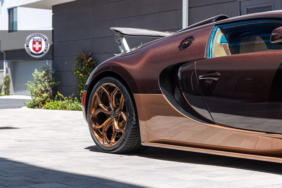 HRE P111SC forged wheel on Bugatti Veyron Grand Sport Vitesse Rembrandt