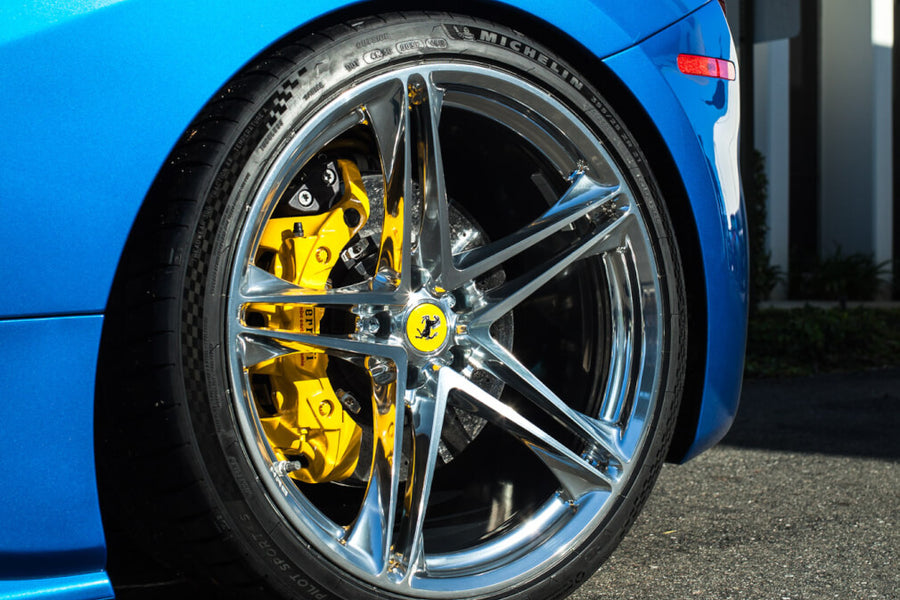 HRE P207 forged wheel on Ferrari 488 Spider