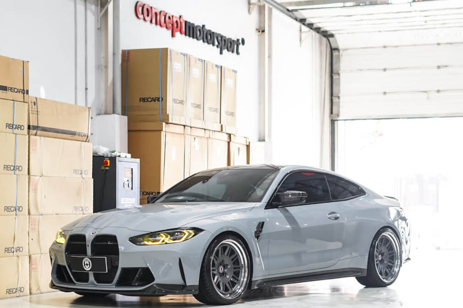 HRE 528 forged wheel on BMW G82 M4