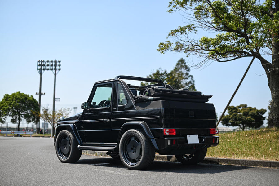 HRE 544 forged wheel on Mercedes Benz G500 Cabrio
