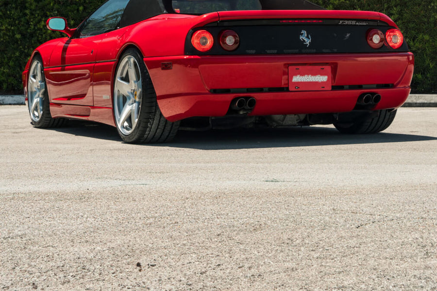 HRE 527M forged wheel on Ferrari F355 Spider