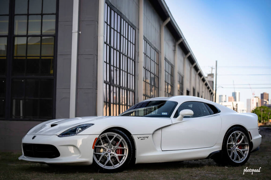 HRE R161 Lightweight forged wheel on Dodge Viper