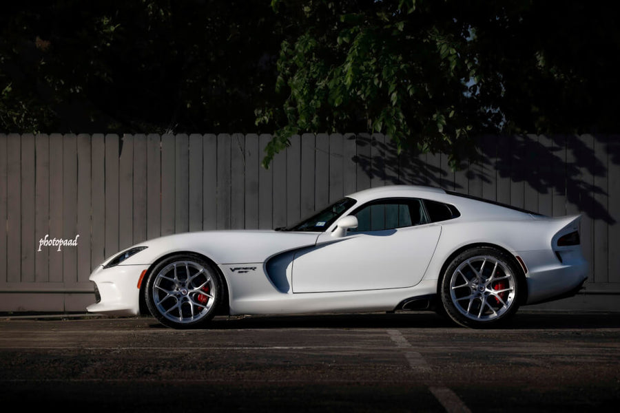 HRE R161 Lightweight forged wheel on Dodge Viper