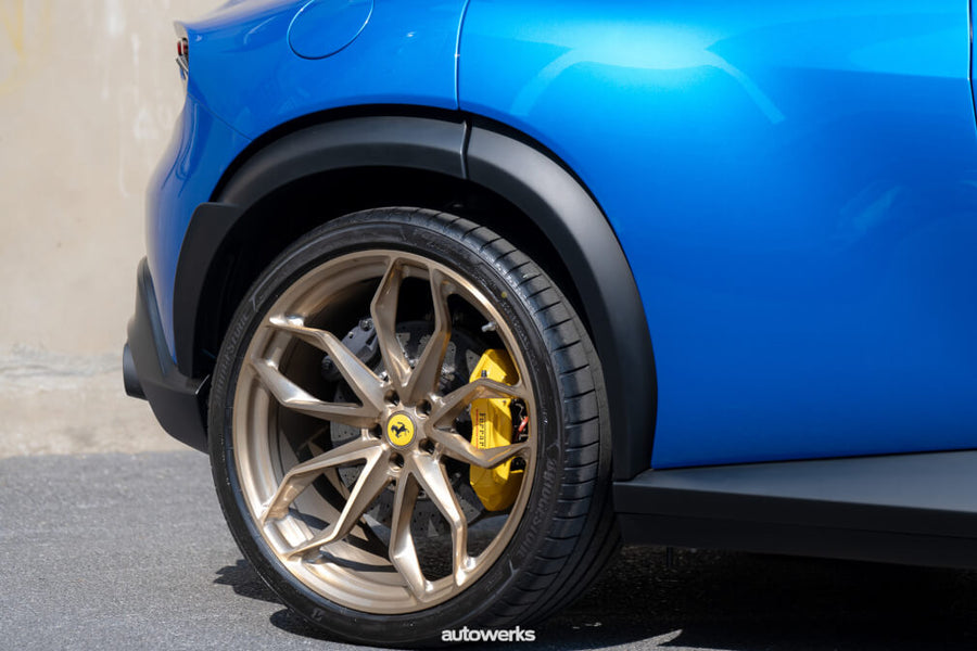 HRE P201 forged wheel on Ferrari Purosangue