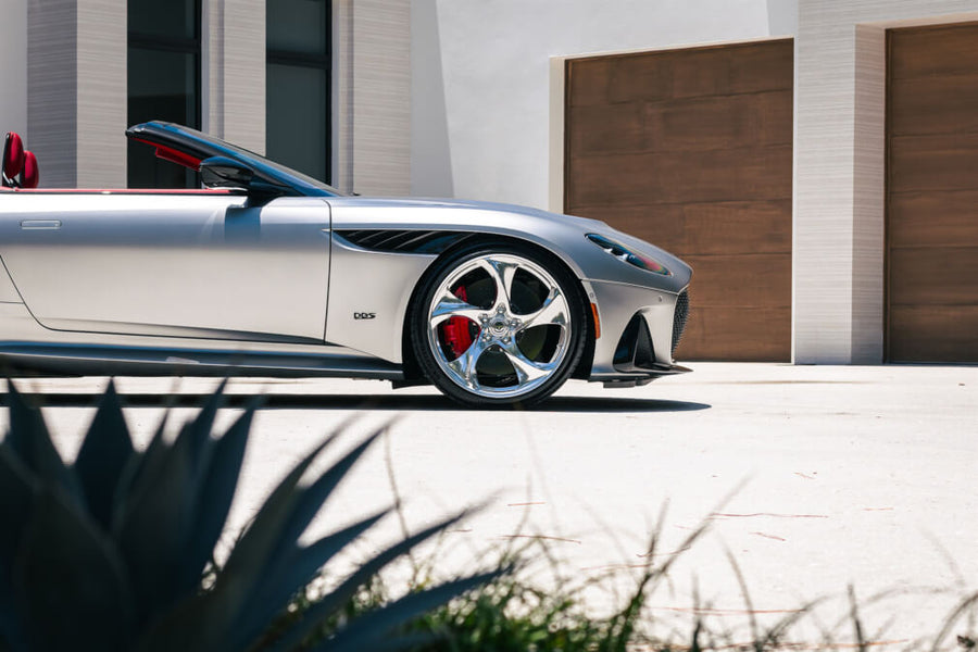 HRE 522M forged wheel on Aston Martin DBS 770 Ultimate Volante