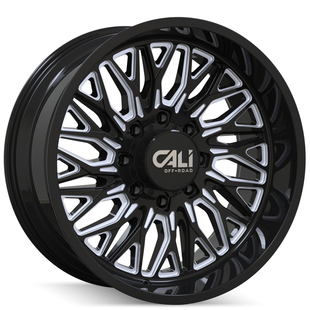 Cali Offroad Crusher Black Milled Wheel