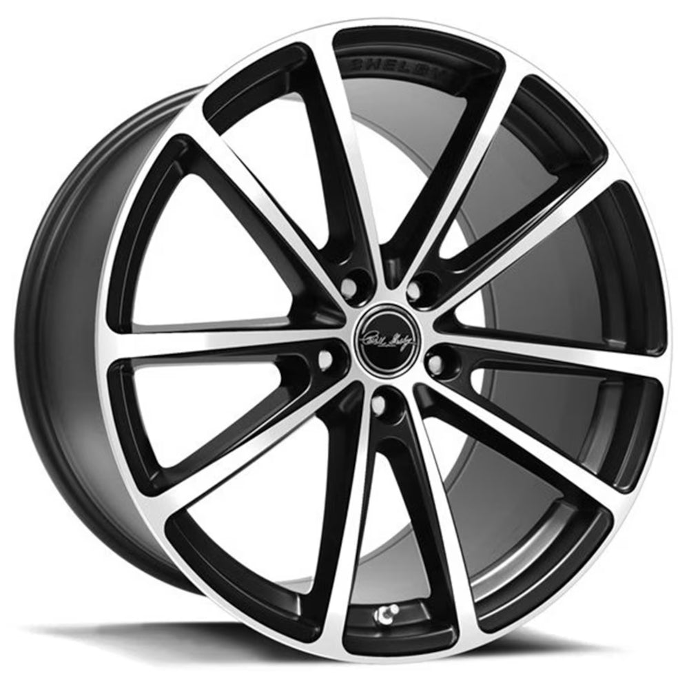 Carroll Shelby CS10 Black Machined wheel